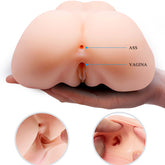 CRAZY BULL - REALISTIC VAGINA AND NAKED DOUBLE VIBRATING